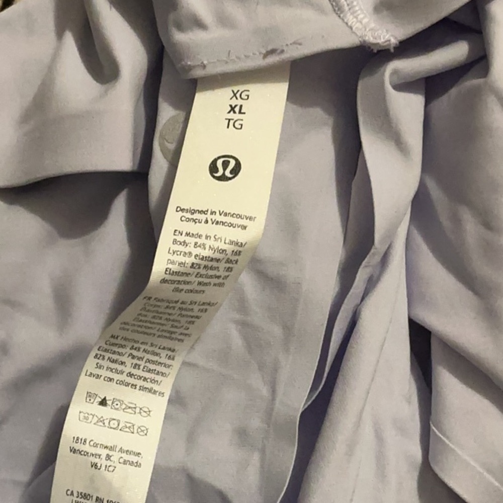 Lululemon Fast and Free Tank Top *Light
Serene Blue size XL - Picture 8 of 8